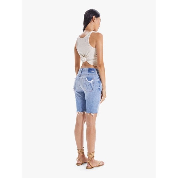 Mother The Trickster Short Fray in Slay It With Flowers Shorts Size 27 NWT - Picture 2 of 13